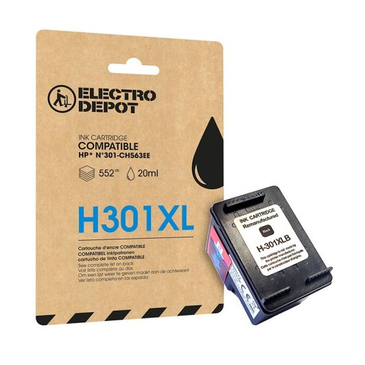 Cartuș ELECTRO DÉPÔT negru XL H301