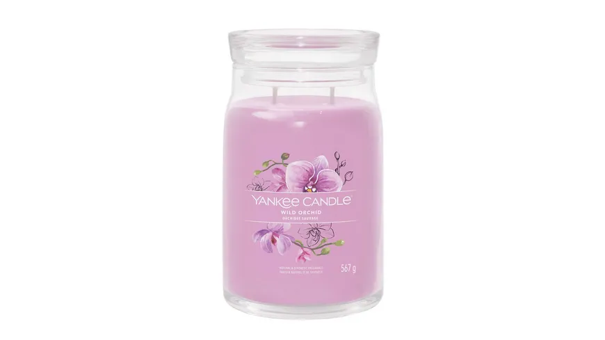 Yankee Candle Duftkerze Signature Large Jar Wild Orchid Wild Orchid