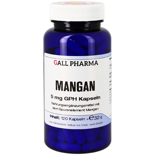 MANGAN 5 mg GPH Kapseln  120 St  Kapseln