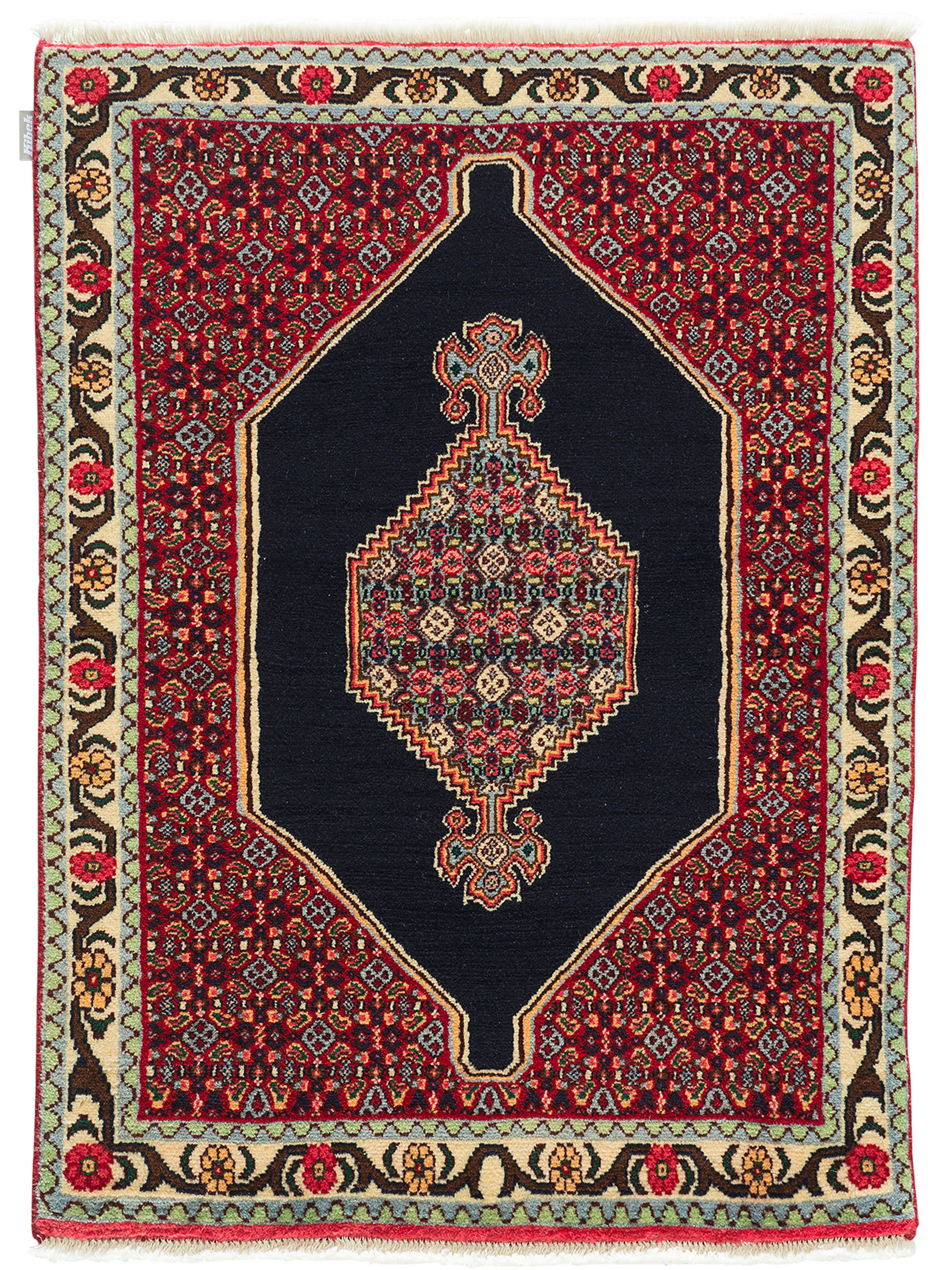 Senneh ca. 70 x 100 cm, Unikat / Einzelstück