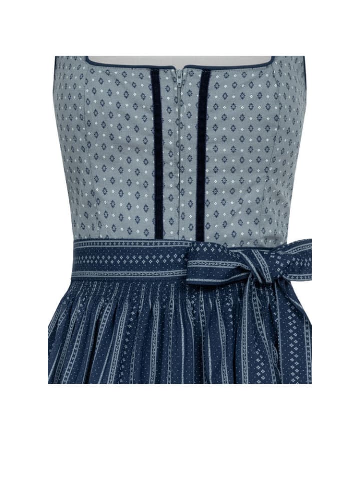 Nübler Midi Dirndl Franzi in Grafit günstig kaufen
