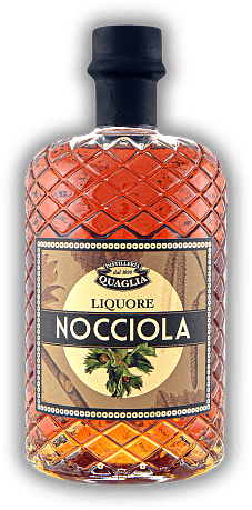 Distilleria Quaglia Liquore Nocciola / Haselnuss Distilleria Quaglia Liquore Nocciola / Haselnuss  0,7	 Liter - Vol 25%