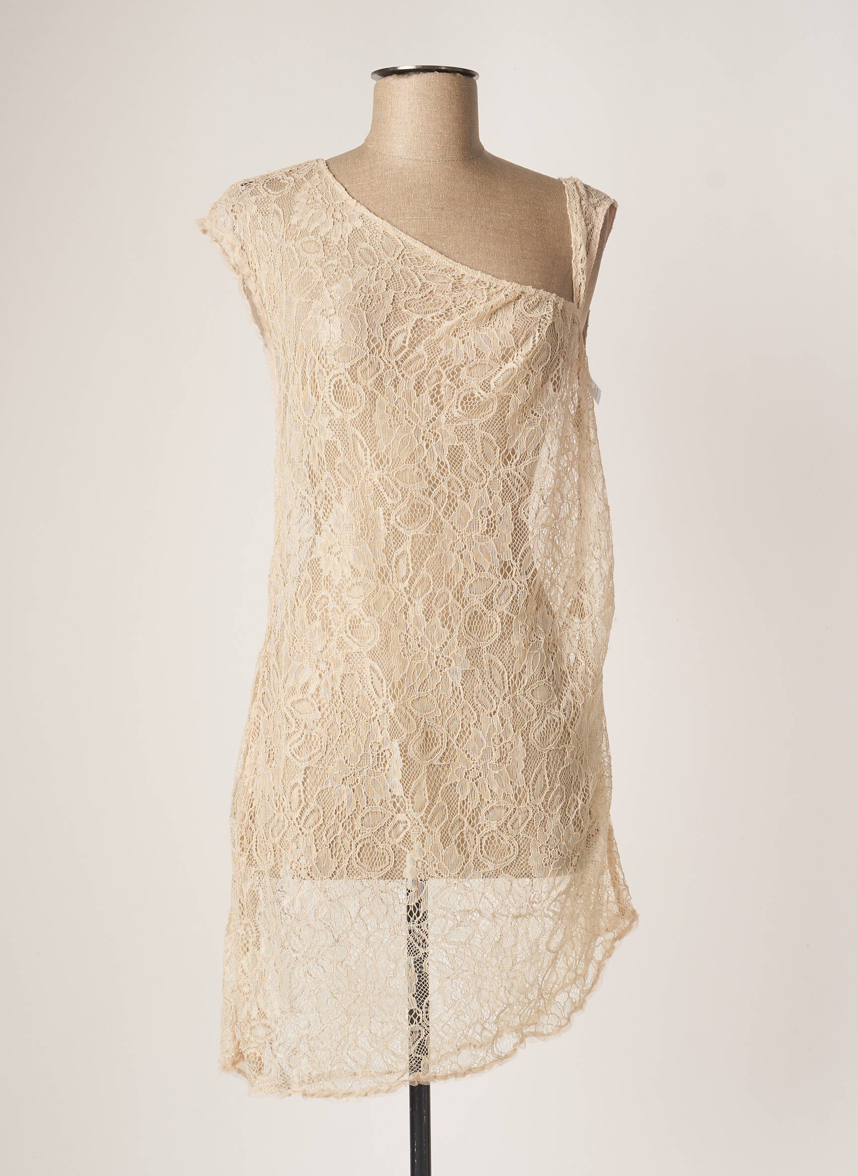 Sisley Tuniquemanchecourte Femme couleur beige