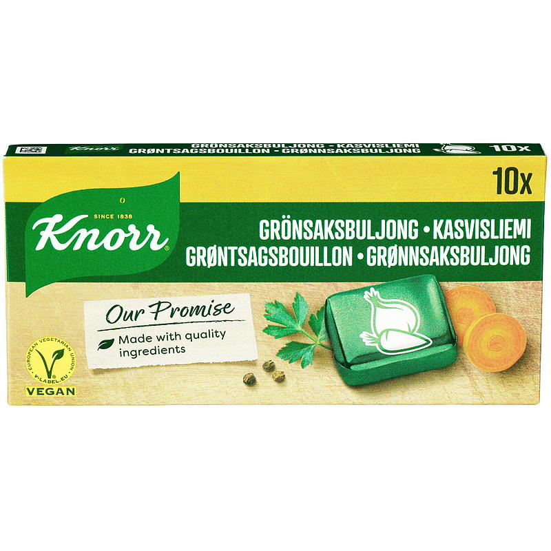 Knorr Grønnsaksbuljong 10 stk Knorr