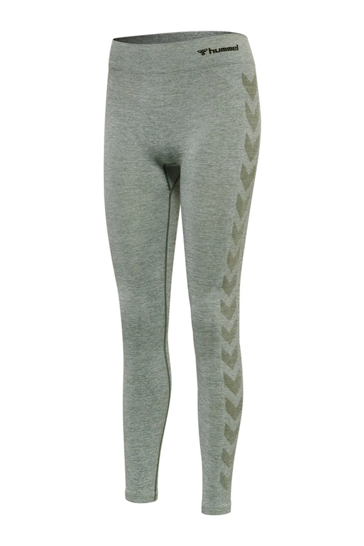 hummel  Sport-Leggings - Grün - Mittlerer Bund