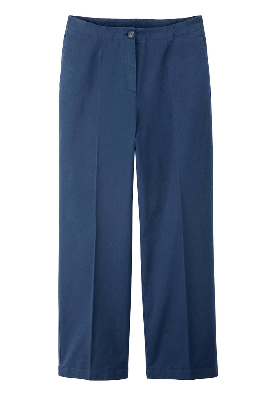 Hose Wide Leg aus Bio-Baumwolle mit Hanf