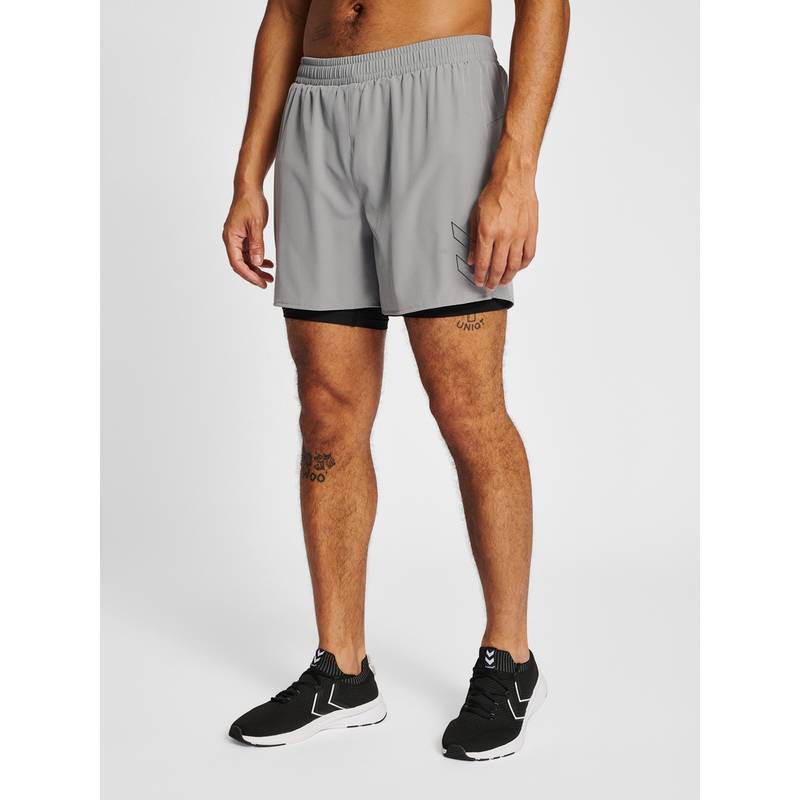 hummel hmlMT FAST 2 IN 1 SHORTS Sweatshorts Herren