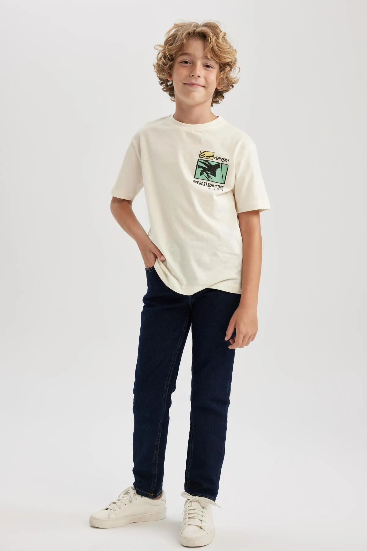 DeFacto  Slim Fit Jeans für Jungen - Schulhose A7742a823au