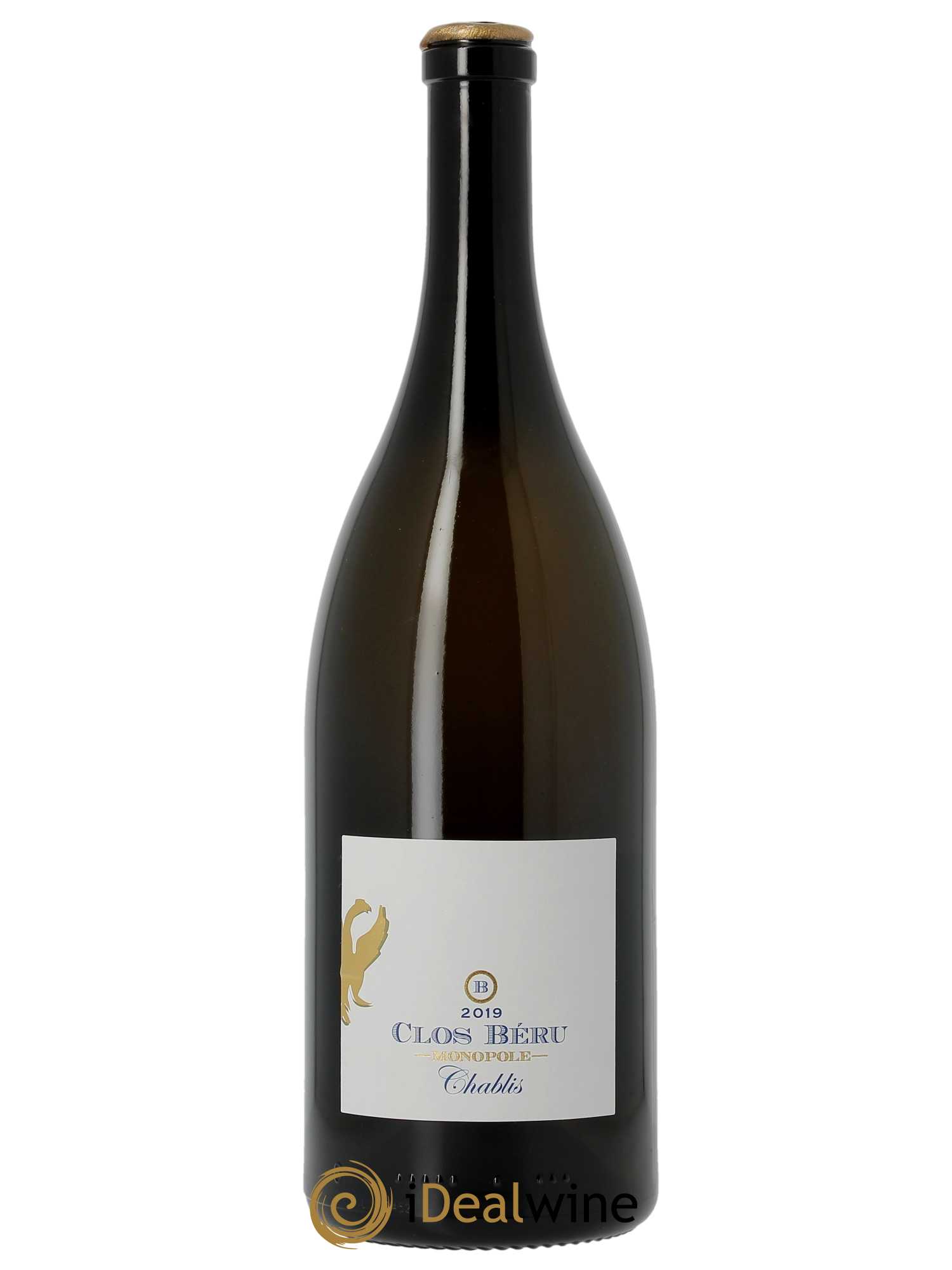Chablis Clos Béru Monopole Château de Béru  2019 - Lot de 1 Magnum