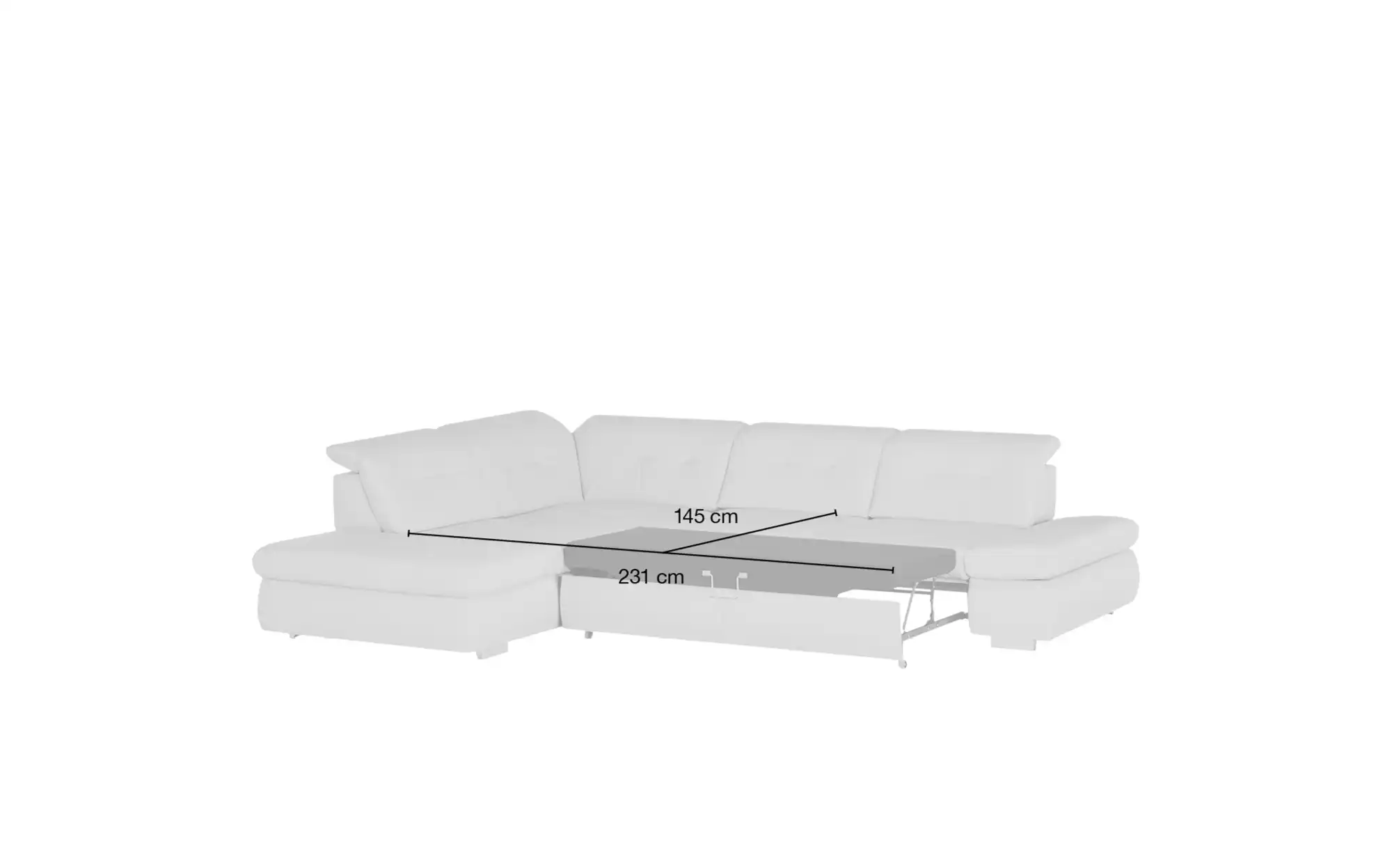 Kollektion Kraft Ecksofa Leder Spencer