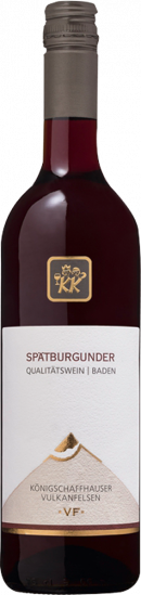 2019 Königschaffhauser Vulkanfelsen Spätburgunder Dt. QW *VF* lieblich - Winzergenossenschaft Königschaffhausen-Kiechlinsbergen