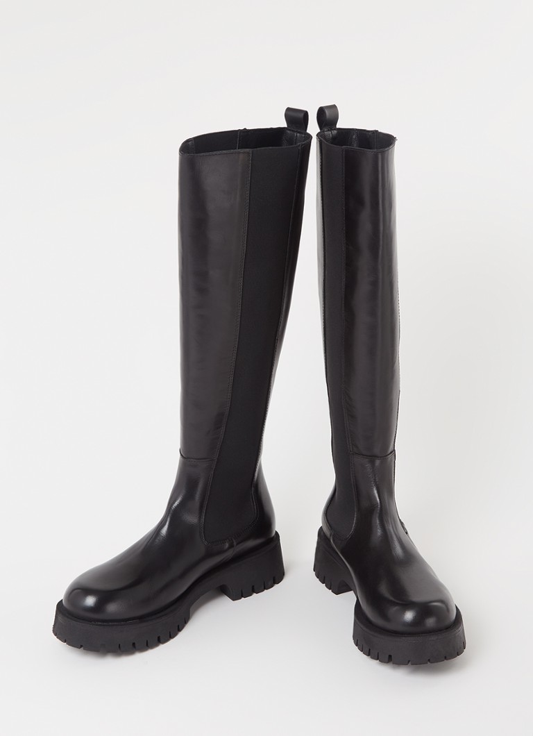 Jonak  Rebel chelsea boot van leer