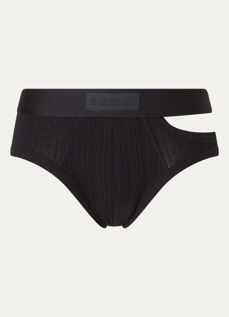 Pantaloni scurți boxer Louis Gabriel Nouchi cu elastic în talie și logo.