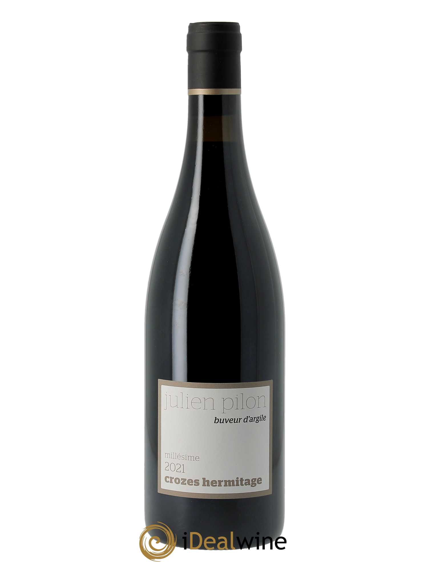 Crozes-Hermitage Buveur d'argile Julien Pilon  2021 - Lot de 1 Bouteille