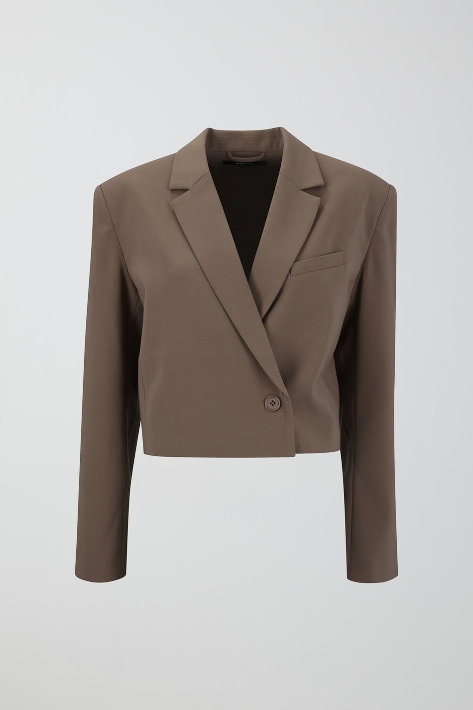Boxy cropped blazer