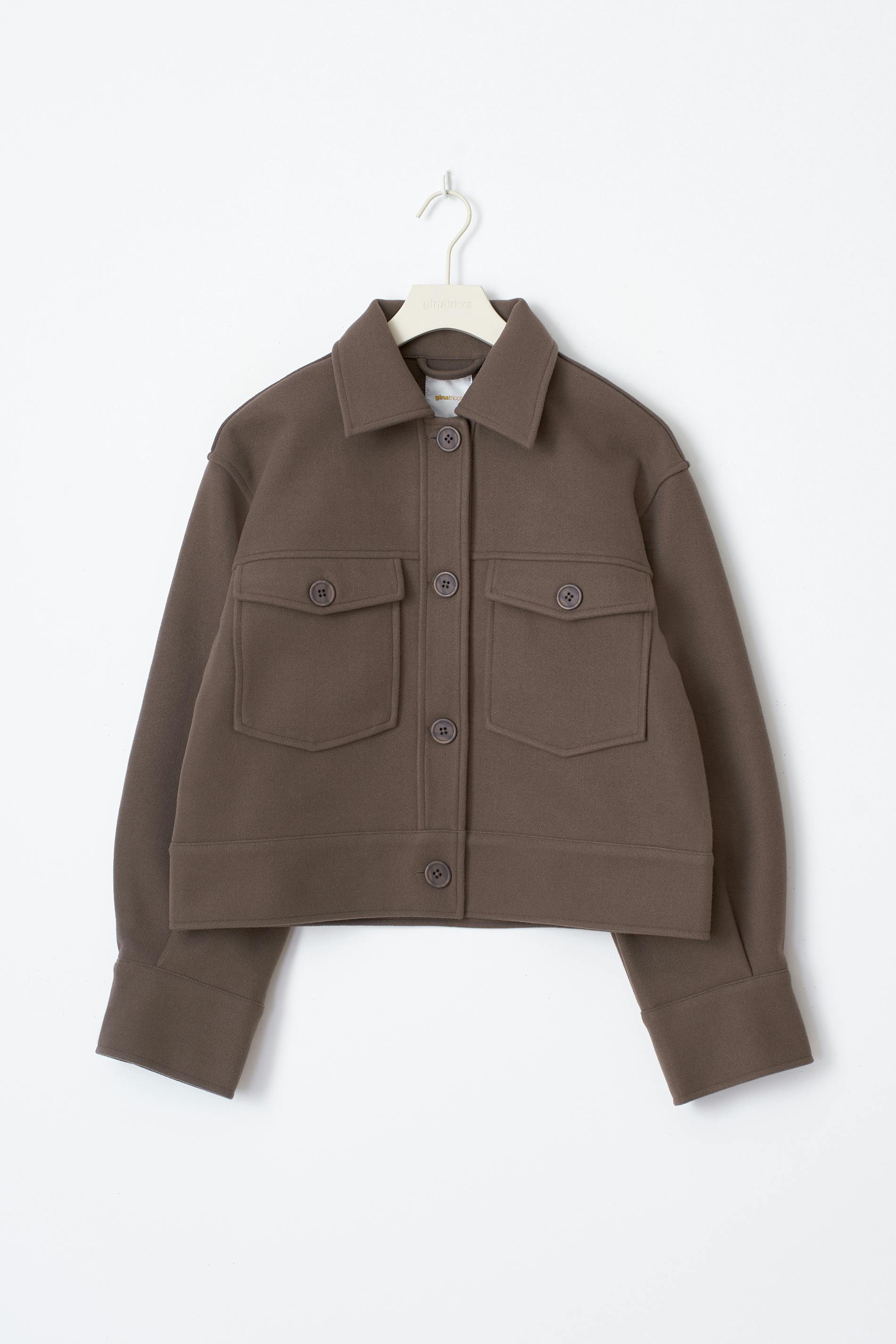 Y front pocket jacket