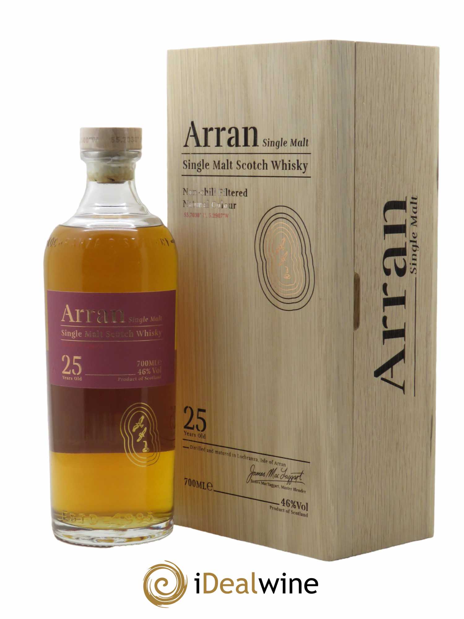 Whisky Arran 25 ans (70cl)  - Lot de 1 Bouteille