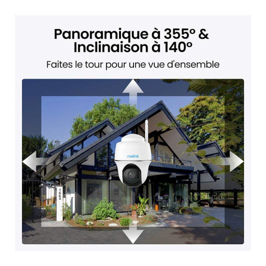 Pachet de panouri solare pentru cameră de securitate REOLINK B420