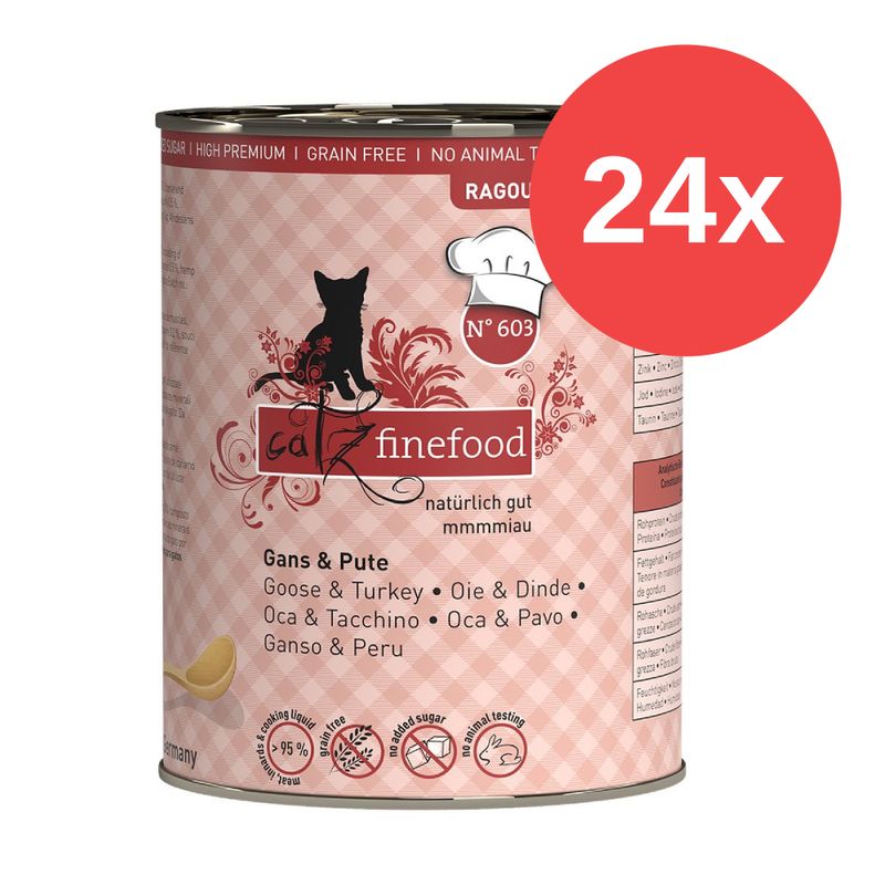 Sparpaket catz finefood Ragout 24 x 380 g zu TOP-Preisen | bitiba