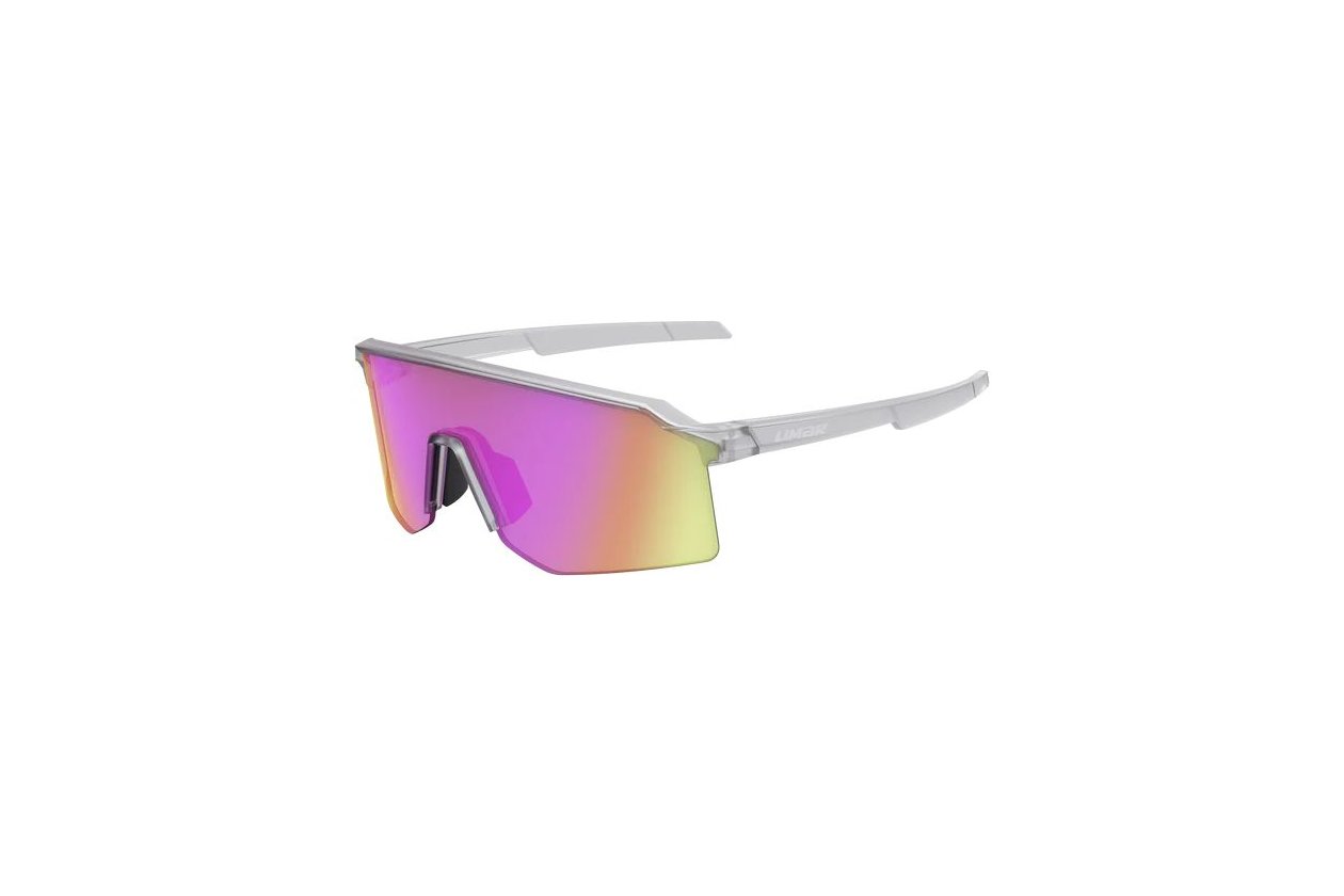 Limar Cruz Transparent Light Grey - Rainbow Mirror Lens