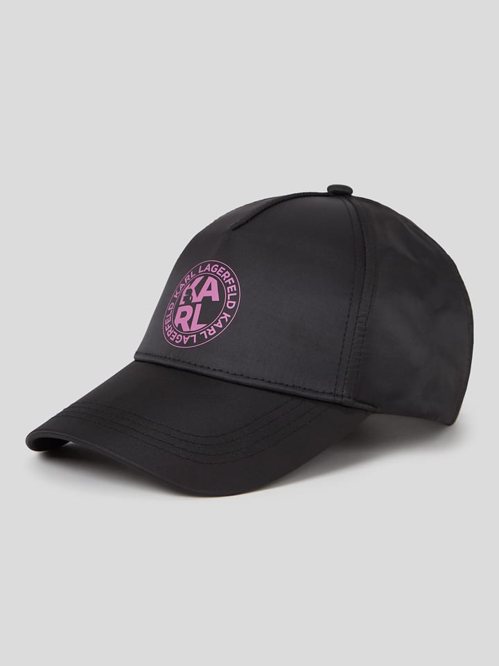 Karl Lagerfeld Cap in Schwarz günstig kaufen onesize