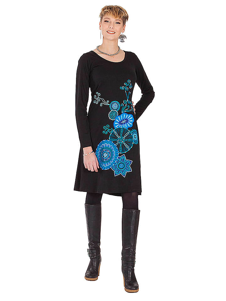 Aller Simplement Kleid in Schwarz günstig kaufen 36/38
