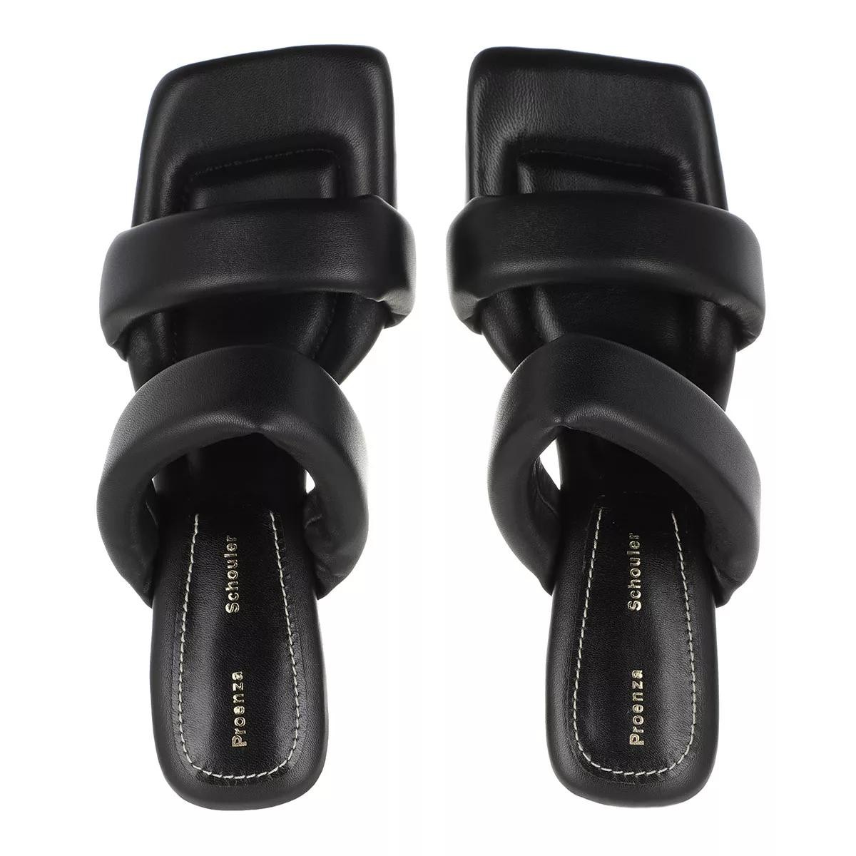 PROENZA SCHOULER Klassische Sandalen schwarz Mule