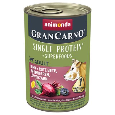 Animonda GranCarno Adult Superfoods 6 x 400 g