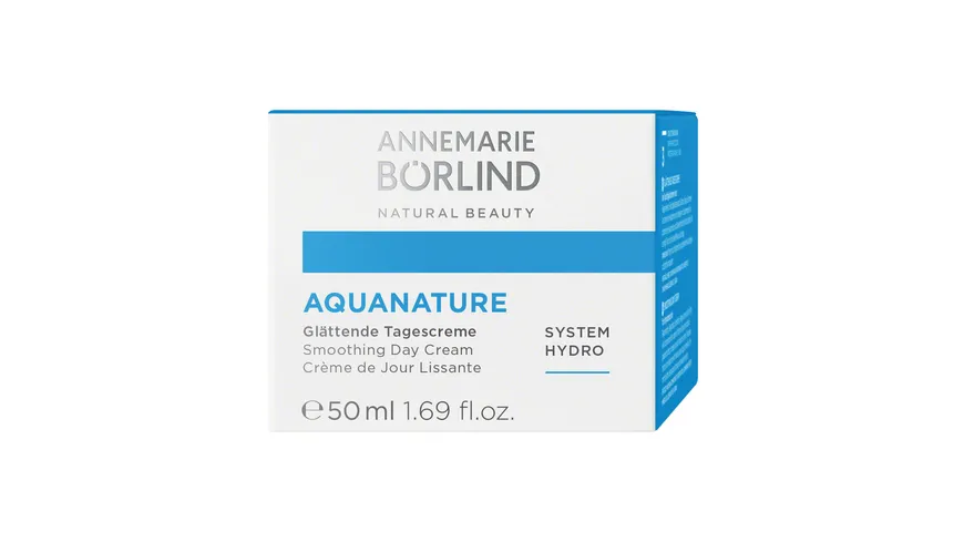 ANNEMARIE BÖRLIND AQUANATURE Glättende Tagescreme 50 ml