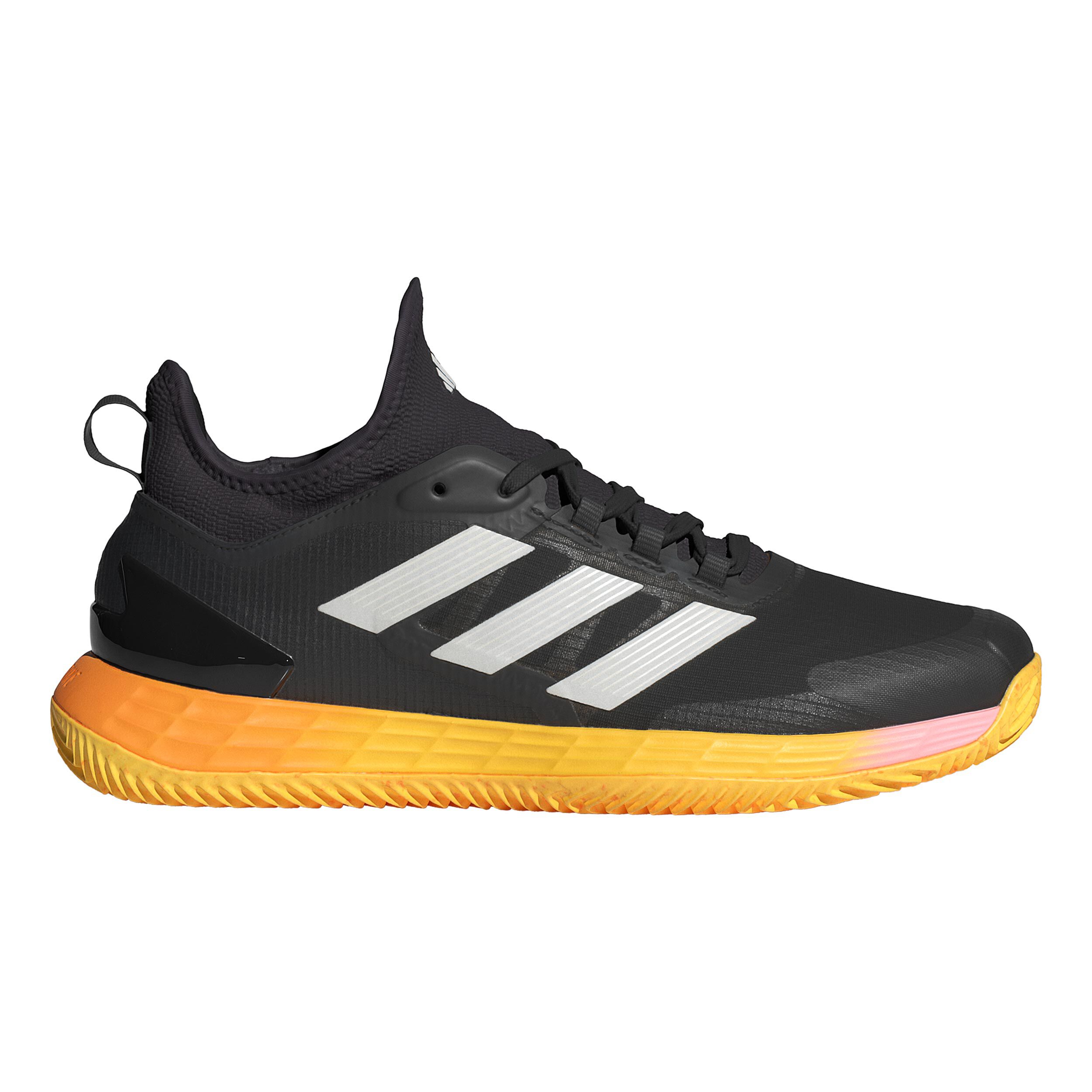 Adizero Ubersonic 4.1 Sandplatzschuh Herren - Schwarz, Orange