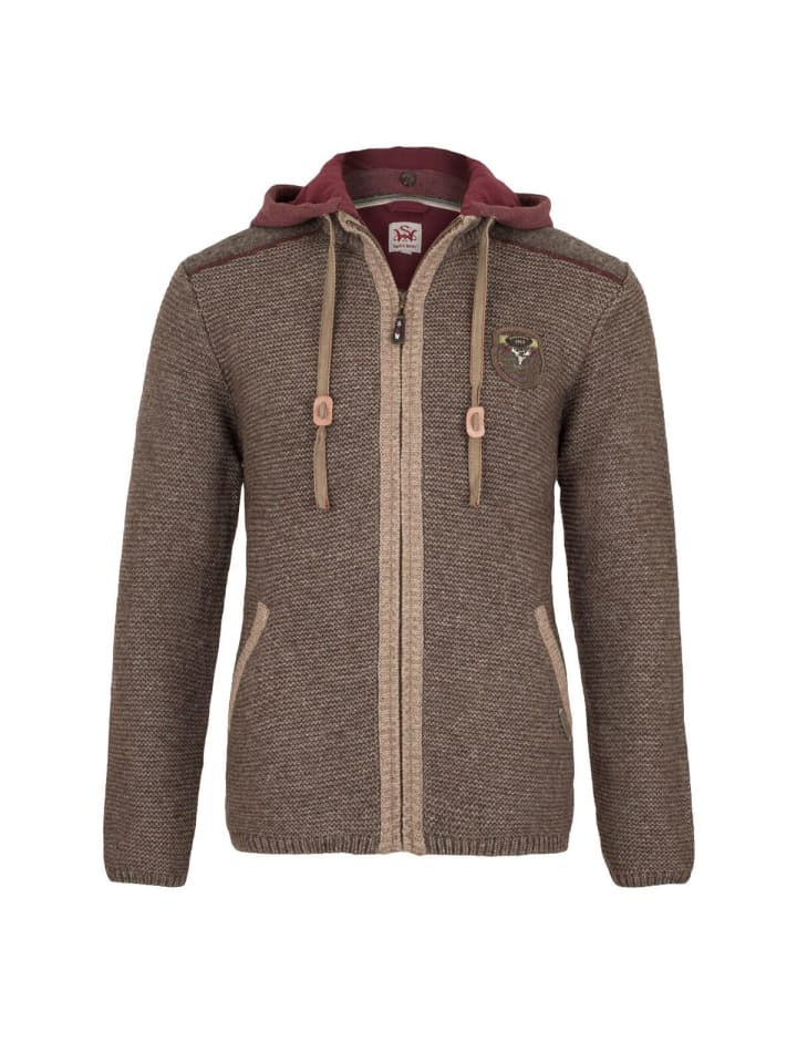 Spieth & Wensky Strickjacke DAKAR in beige günstig kaufen