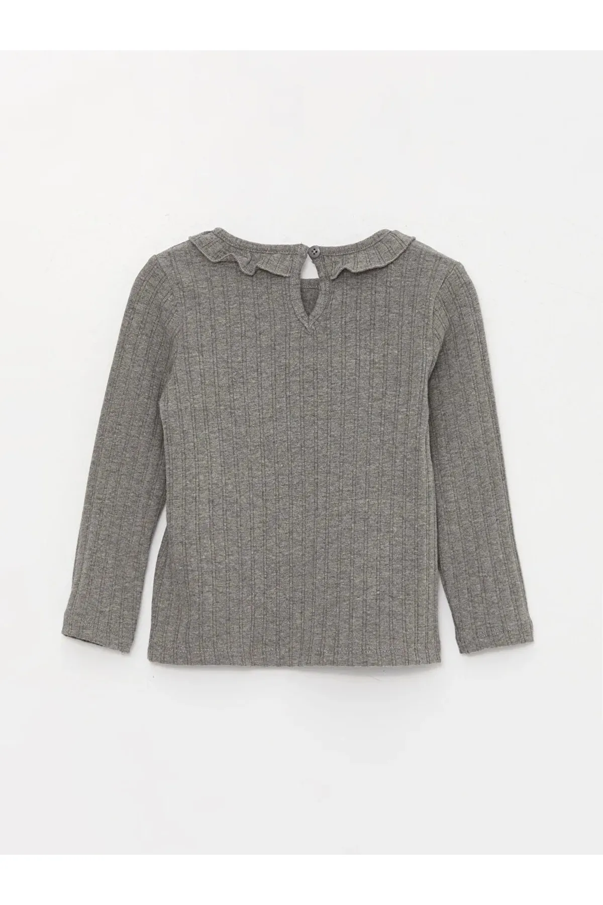LC Waikiki  LCW Baby Langarm-T-Shirt mit Rundhalsausschnitt für Babys