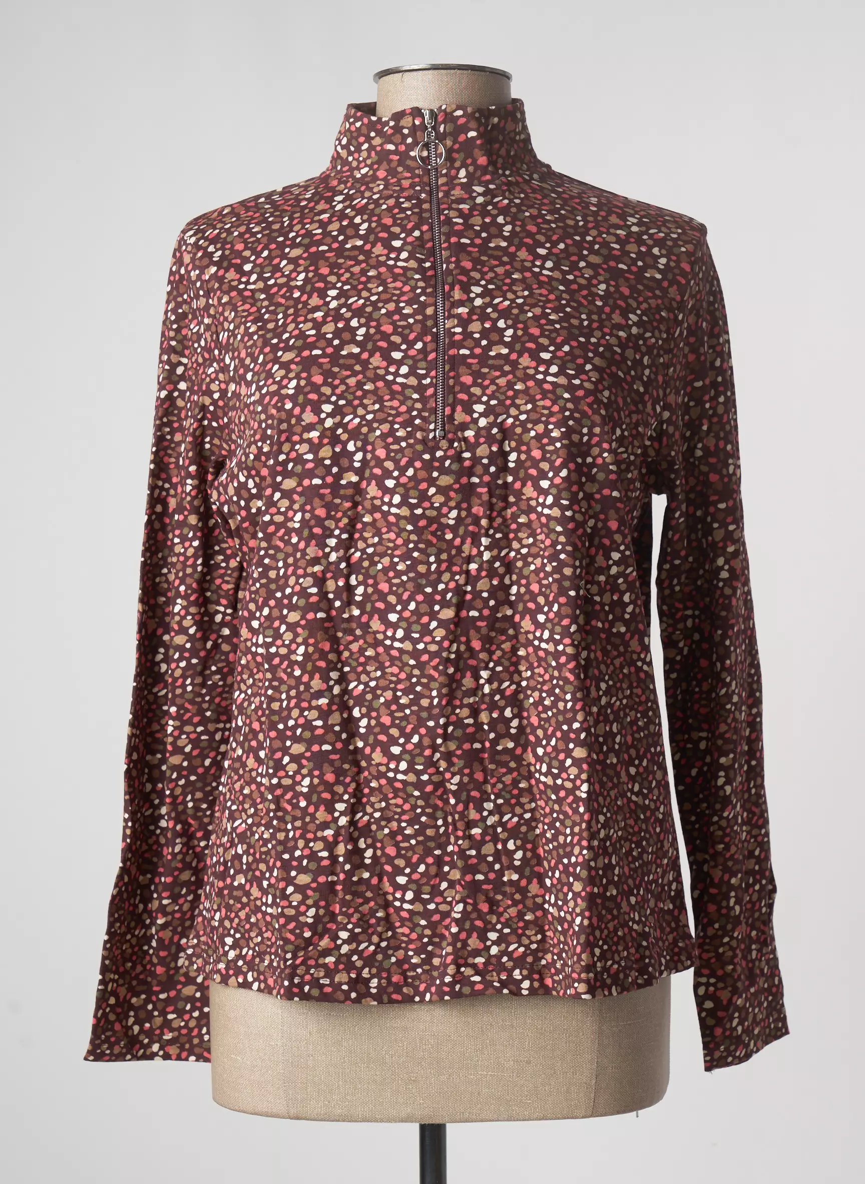 Blanchep  Tshirts Femme couleur marron
