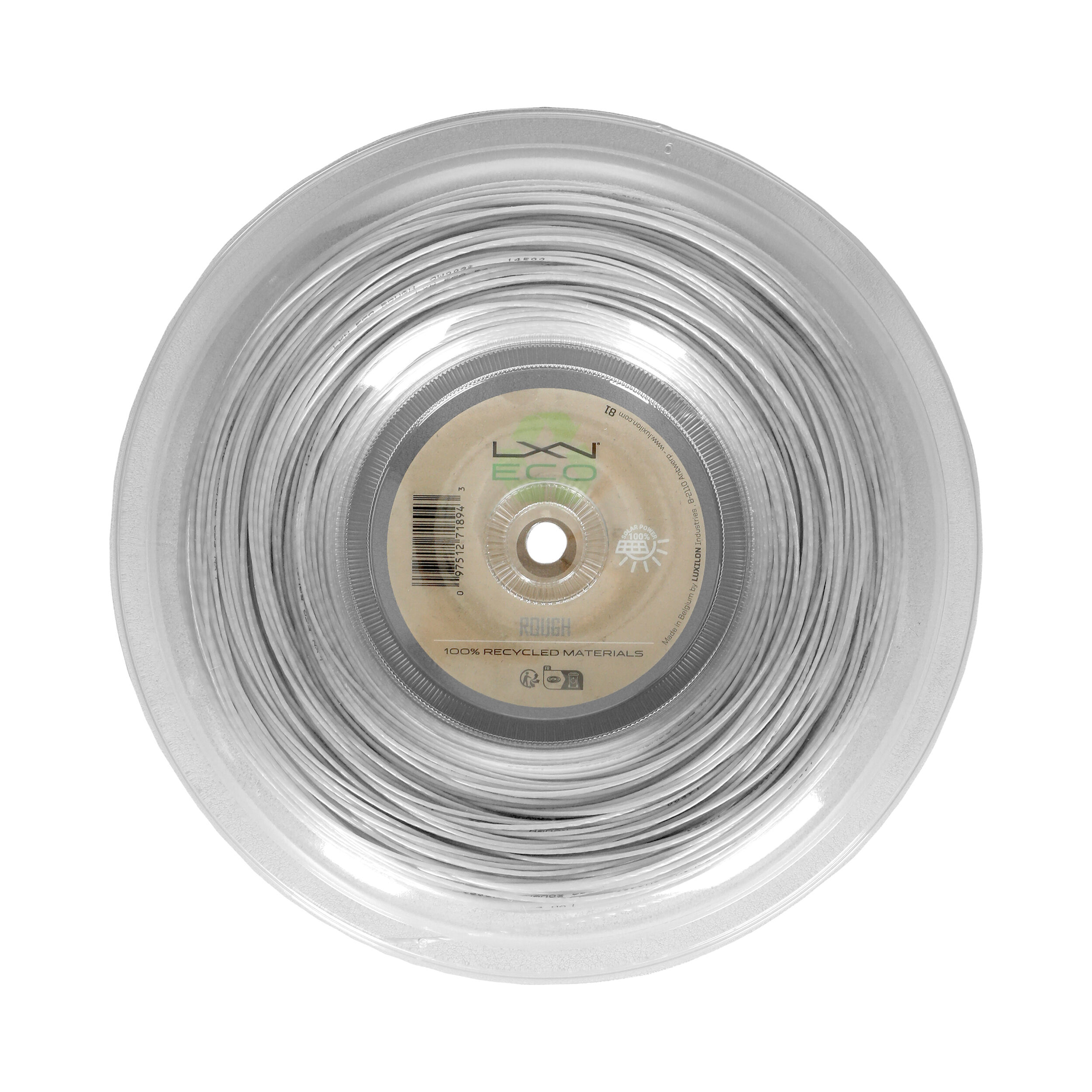 Eco Rough Saitenrolle 200m - Grau