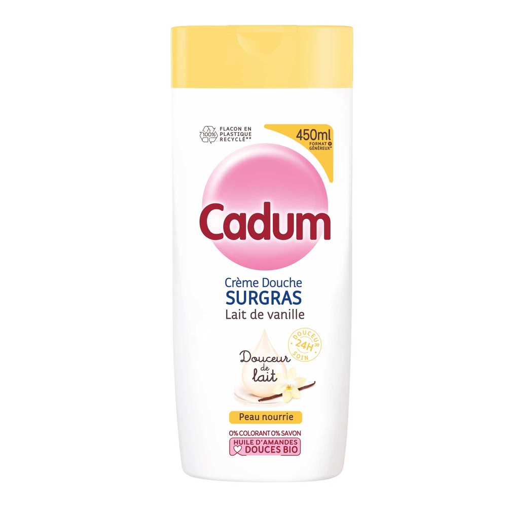 cadum Surgras Crème Douche Lait de Vanille
