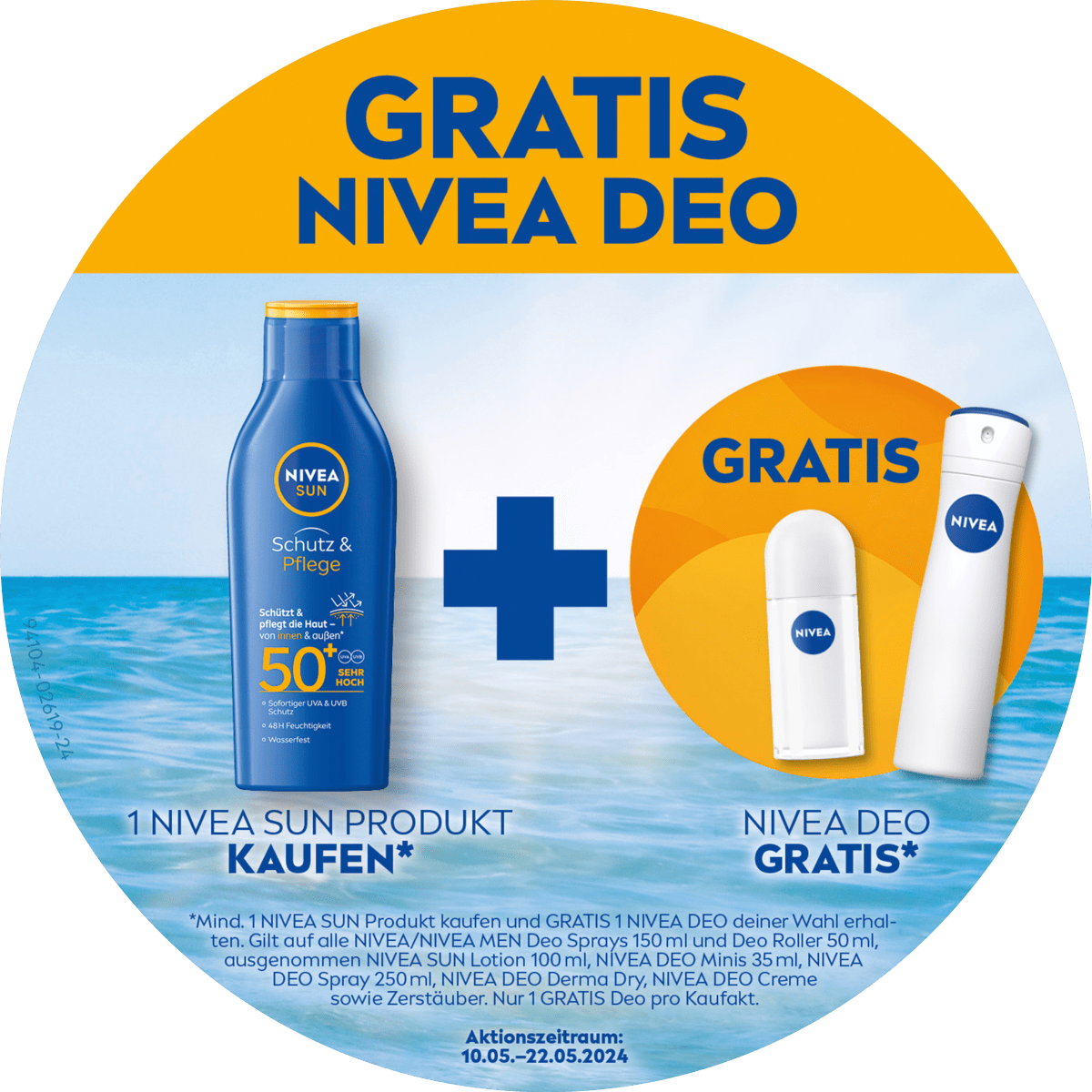 Sonnenfluid Gesicht invisible daily LSF 50+, 40 ml