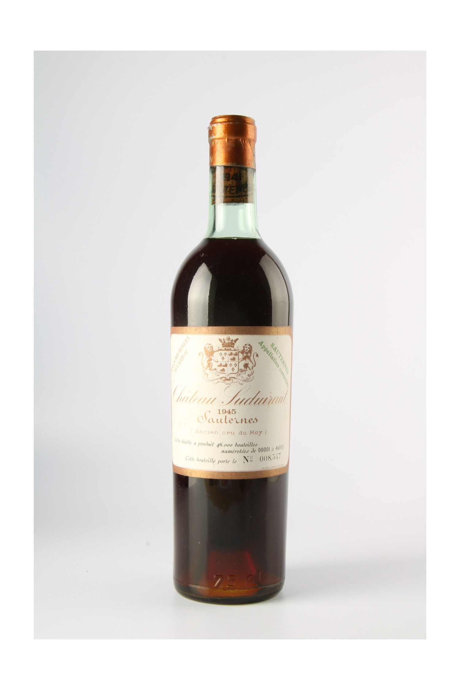 Château Suduiraut 1945, Sauternes