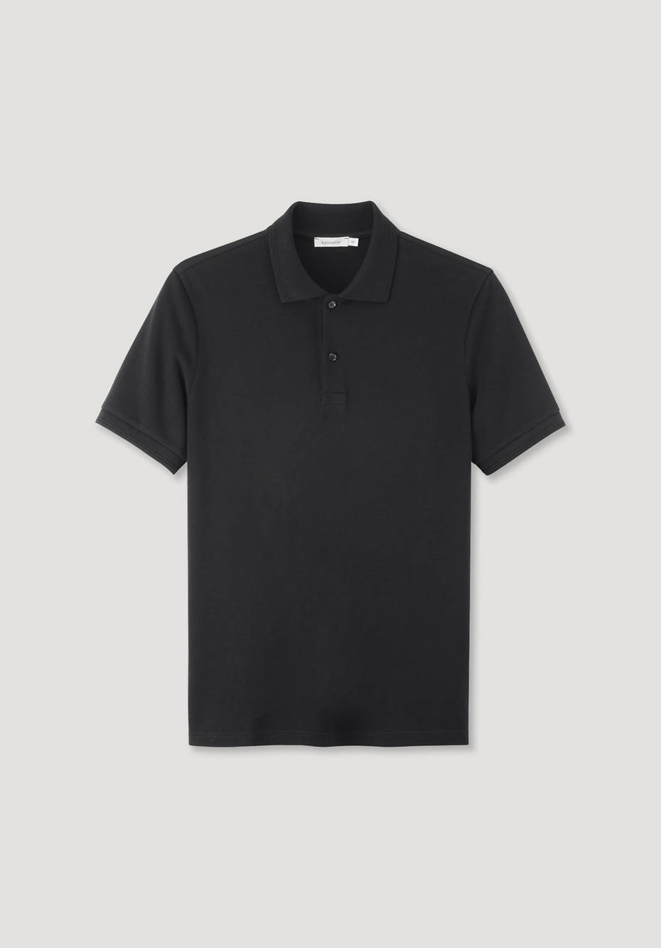 Poloshirt Zwirnjersey aus reiner Bio-Baumwolle