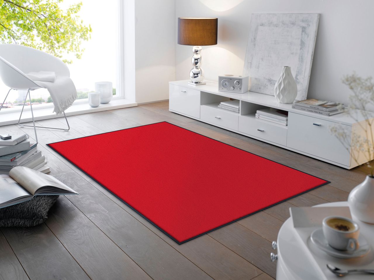 Fuma Rutschfeste Fußmatte Scarlet 180 x 120 cm