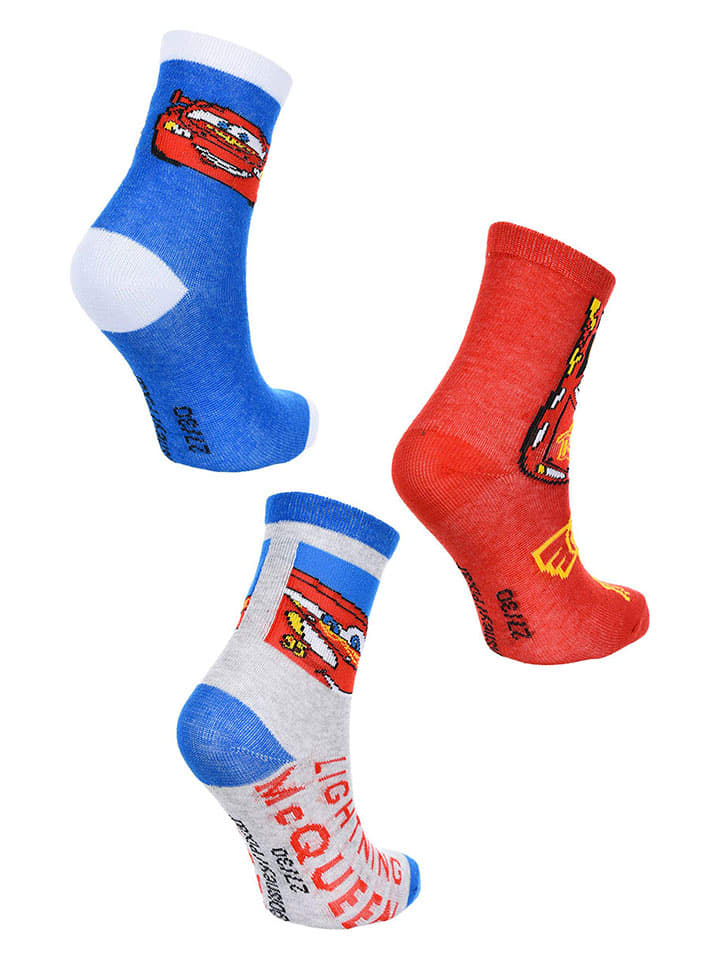 Disney Cars 3er-Set: Socken 