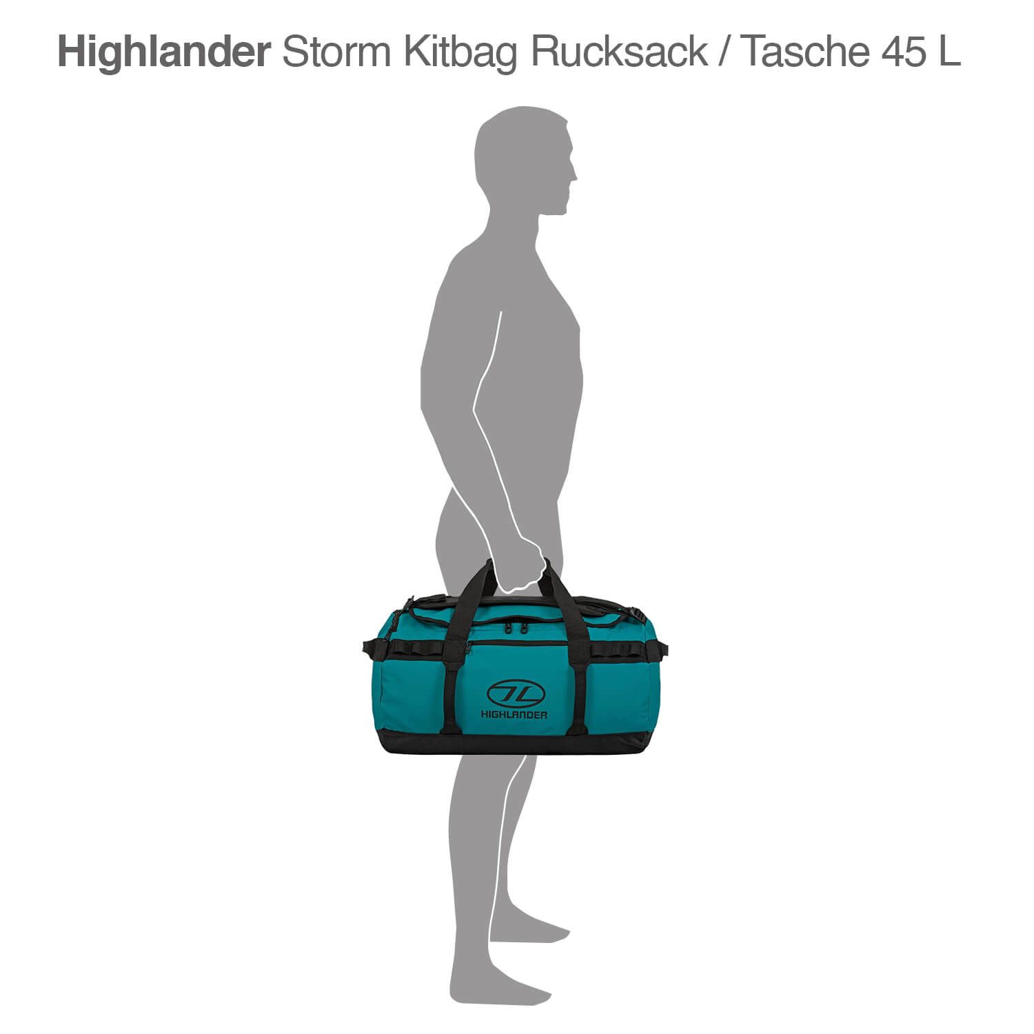 Storm Kitbag Rucksack / Tasche 45 Liter