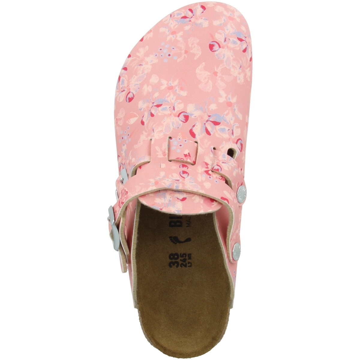 Birkenstock Kay SL Birko-Flor schmal Clogs rosa