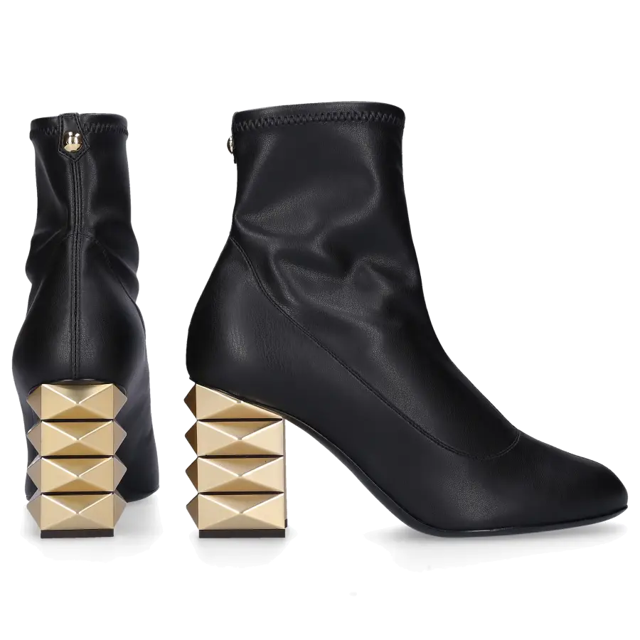 Giuseppe Zanotti - Stiefeletten UFO 80 Stretch gold schwarz - schwarz