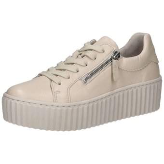 Gabor Plateau Sneaker in beige