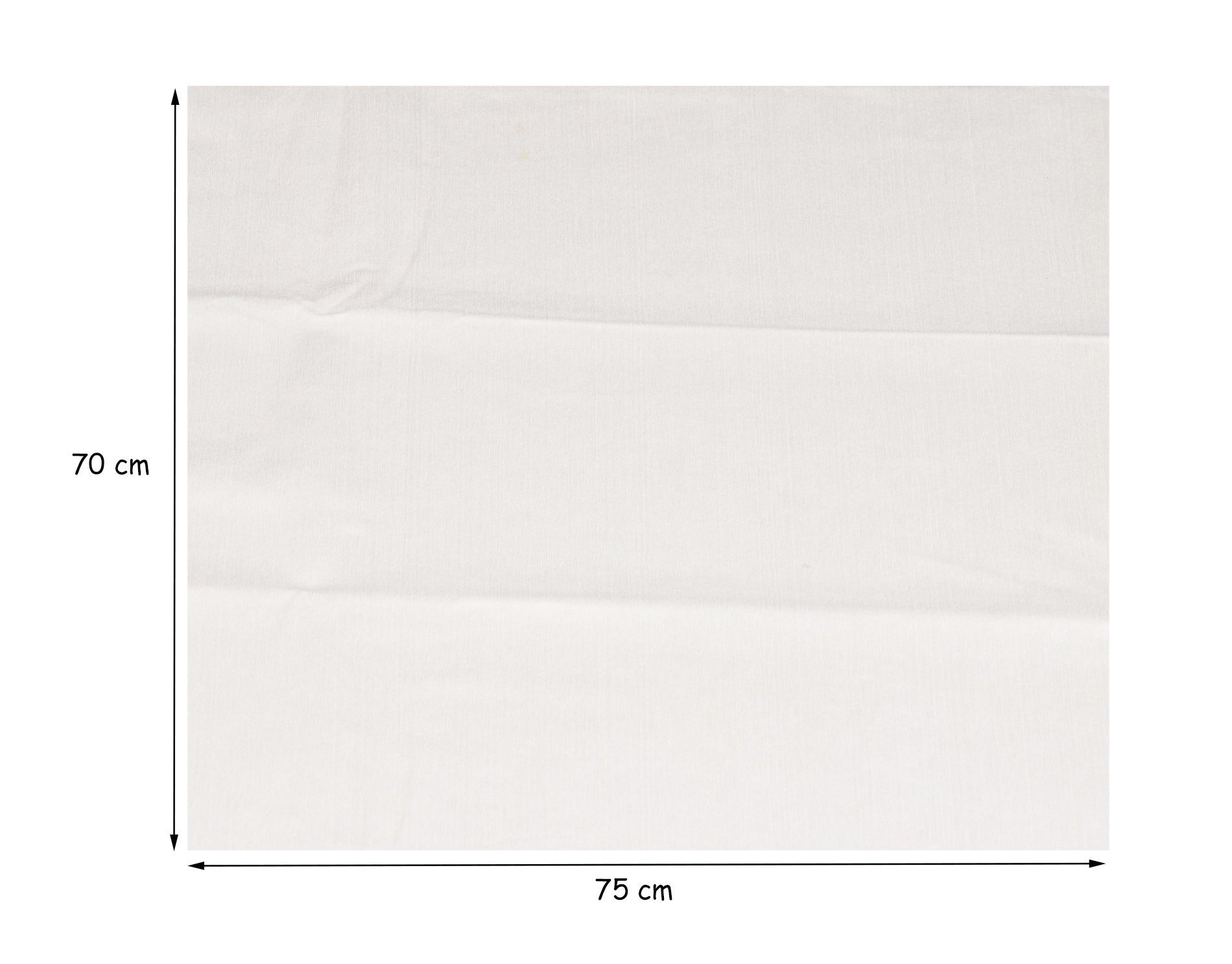 BigDean Passiersieb Passiertuch 75x70cm Seihtuch Knödeltuch Sieb Käsetuch wiederverwendb, 50% Polyester. 50% Baumwolle, (1-St)