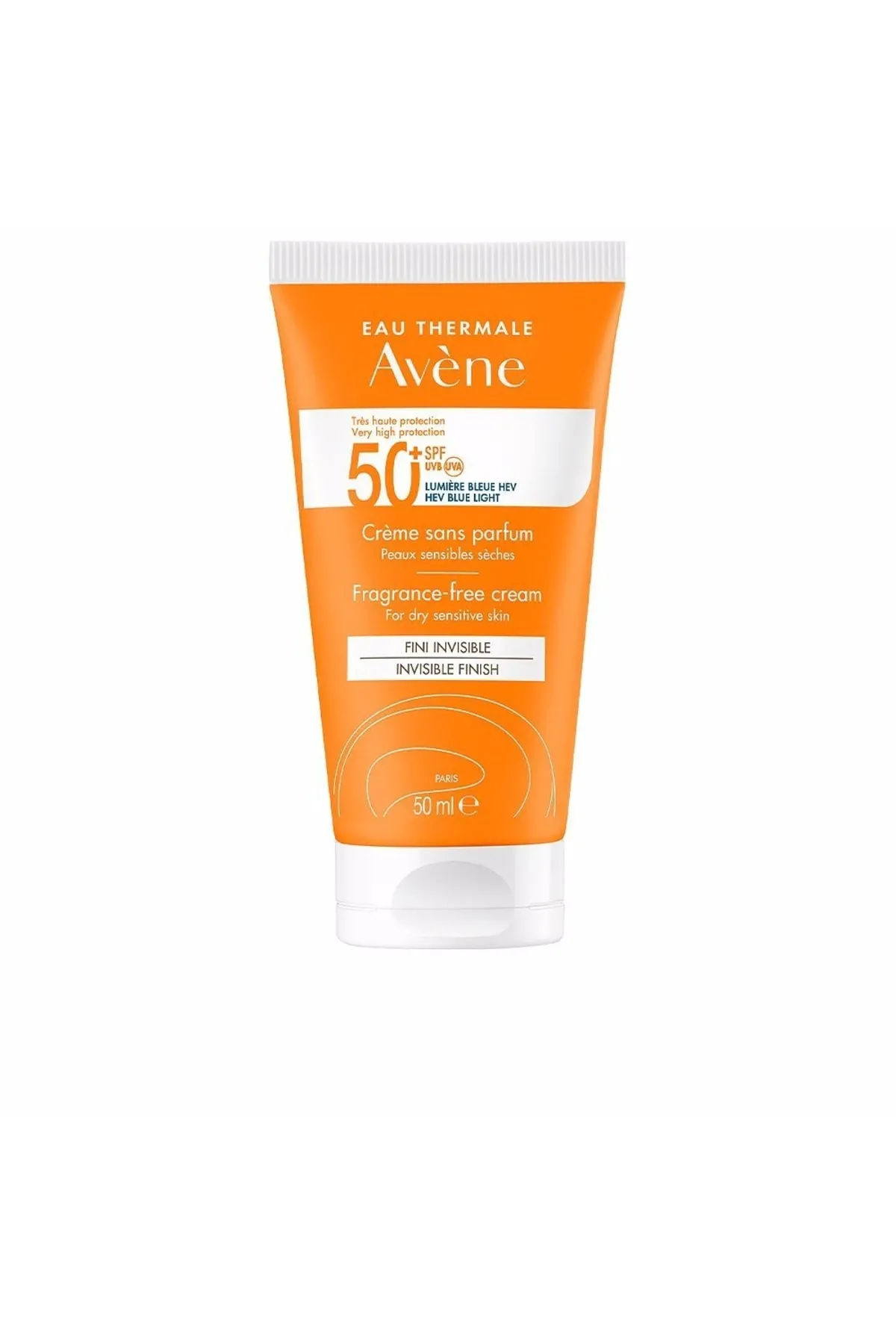 Avène  Solaire Haute Protection Crema Sin Parfüm Spf50+ Avène 50 ml