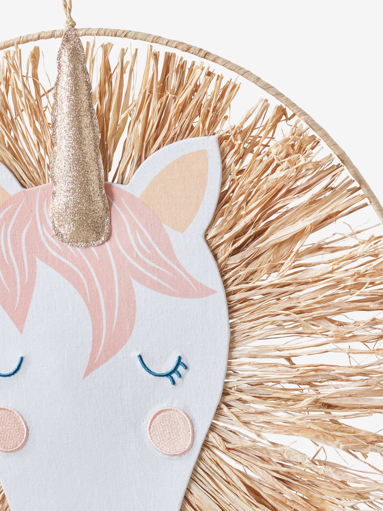 Vertbaudet Kinderzimmer Traumfänger EINHORN - rosa