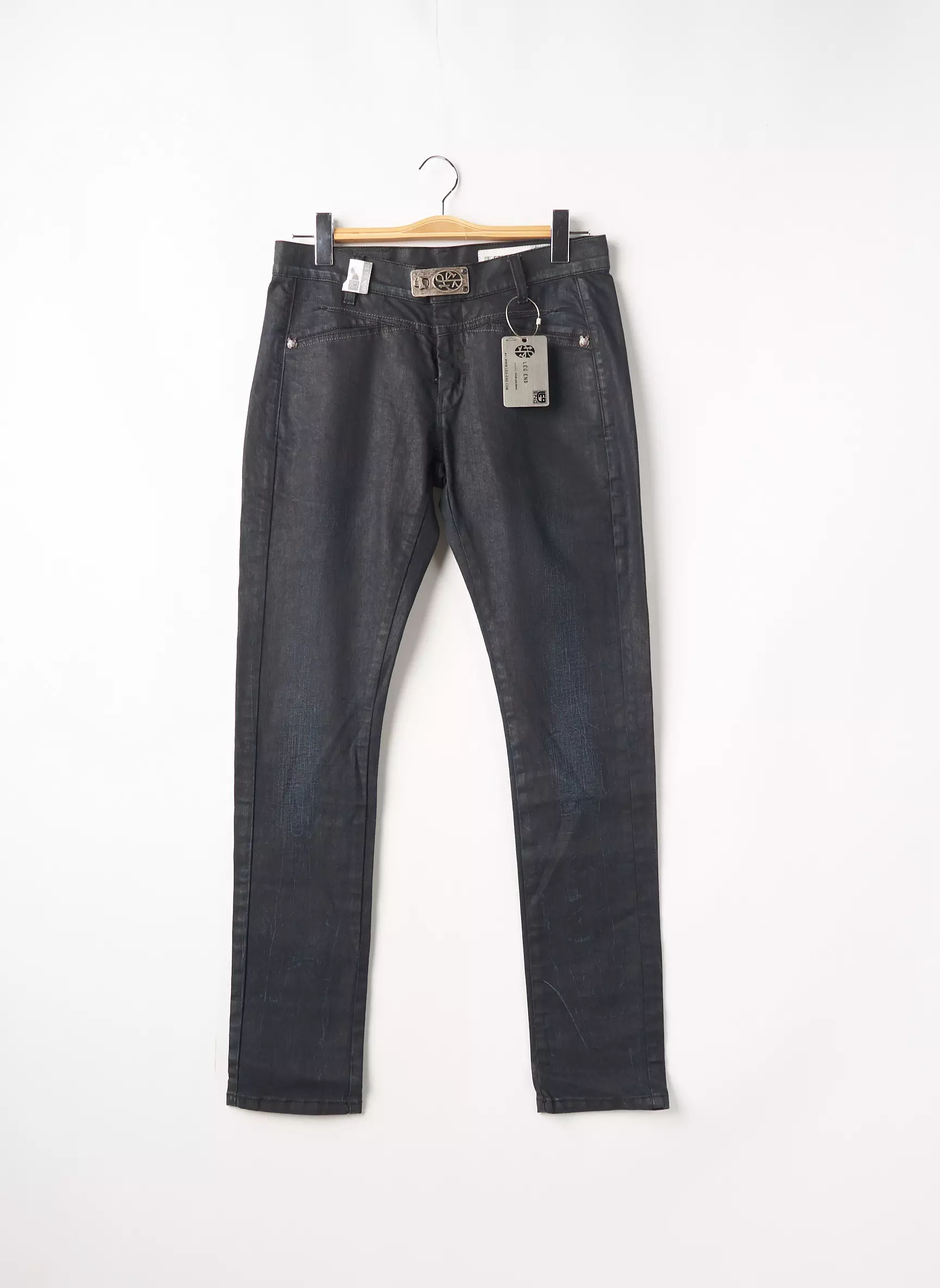 Legend Jeans Coupe Slim Femme couleur noir