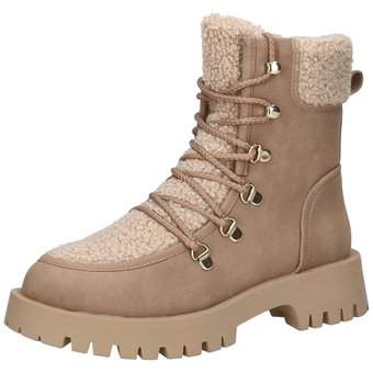 Tamaris Schnür Boots in beige