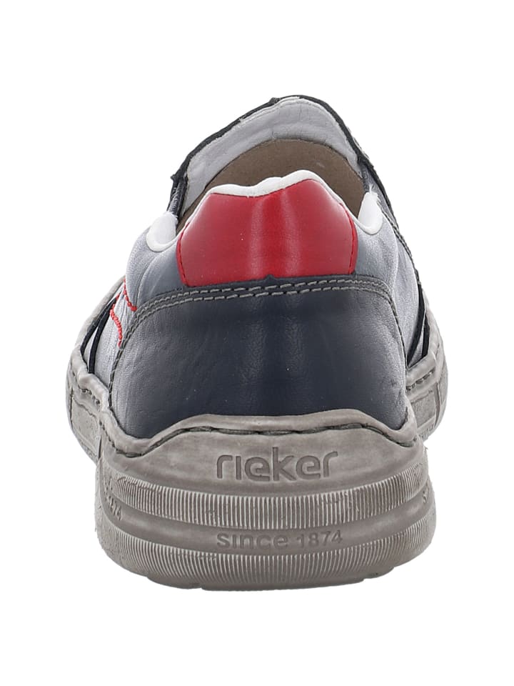 rieker Slipper in blau günstig kaufen